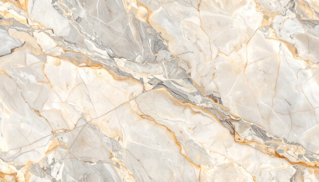 White and gold marble texture showcases elegant veins. Use for digital wallpaper, branding, posters, and product photography. - Powered by Adobe