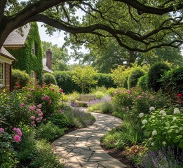 Obraz premium path in garden