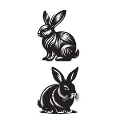 Rabbit Silhouette Vector Set Black and White

Bunny Outline Animal Collection

Rabbit Silhouette Illustration Pack