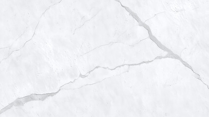 White wall with linen like subtle texture and visible cracks creating abstract pattern, offering modern and minimalistic background with natural imperfections