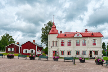 Fototapeta premium Gammelstaden is a locality in the municipality of Luleå, Norbotnia County, Norbotnia Province, Sweden.