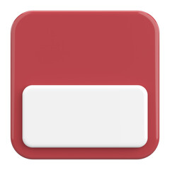 Price tag. Price label. 3D illustration.