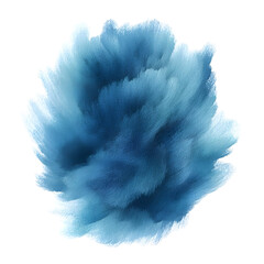 Abstract blue watercolor wash texture background with soft focus and dynamic movement