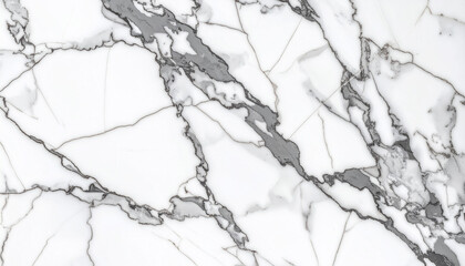 Fototapeta premium White marble texture features smooth, elegant patterns with soft lighting. Ideal for backgrounds, branding, or website design.