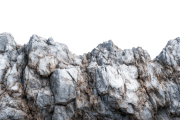 Rugged mountain cliff face
