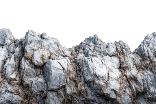 Rugged mountain cliff face