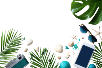 Tropical vacation accessories