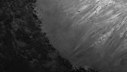 Abstract grayscale painting (1)