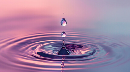 water drop splash