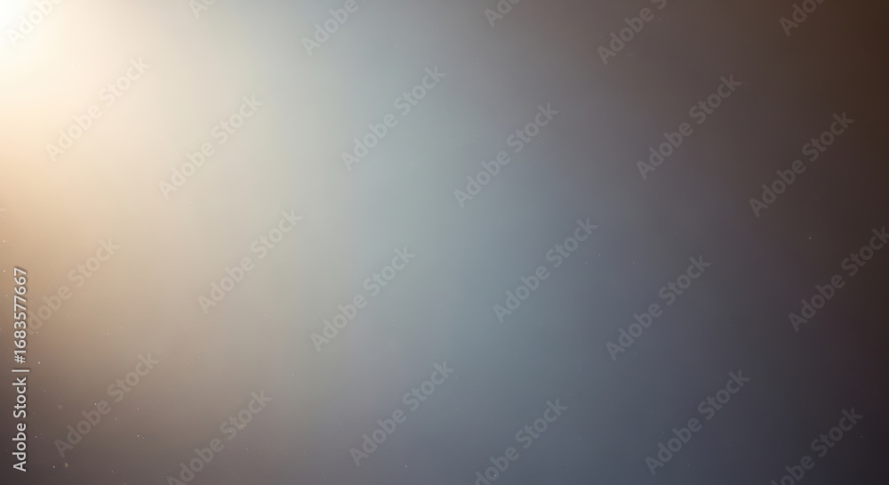 Aufkleber a serene ambiance with an abstract gradient of soft color and light. perfect for minimalist design o