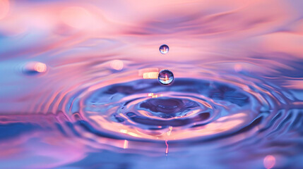 water drop splash