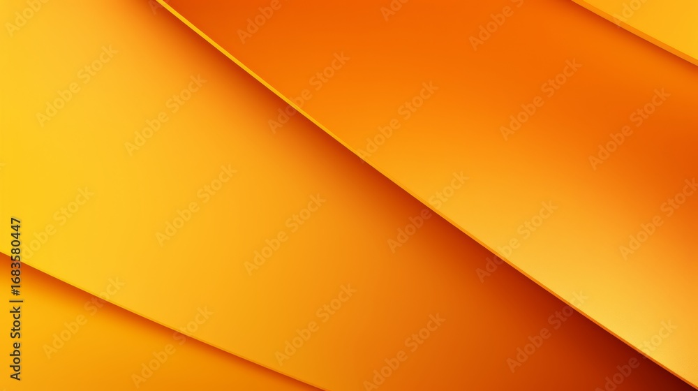 Poster bright orange background with a series of thin, curvy orange lines. the lines are arranged in a way 