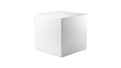 Simple white cube