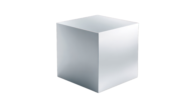 Simple white cube graphic (1)