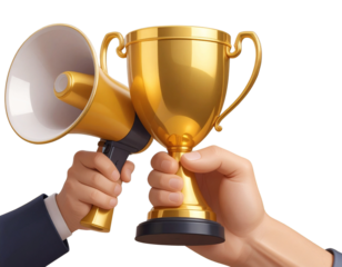 _3d minimal champion trophy. prizes for winners. successful competitor. winning contes