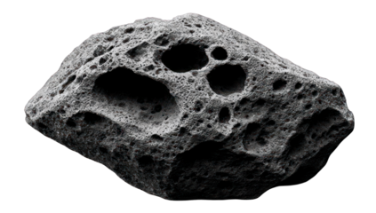 Asteroid in space.  Rough texture