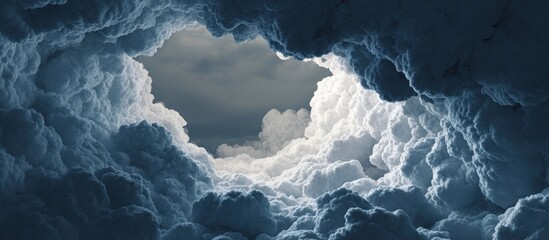 A dramatic view of clouds