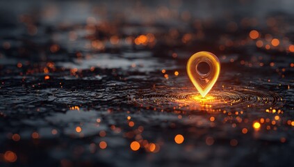 Abstract location marker