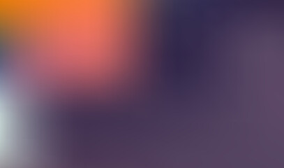 Abstract gradient of warm orange and cool purple hues, evoking a sense of calm and transition.