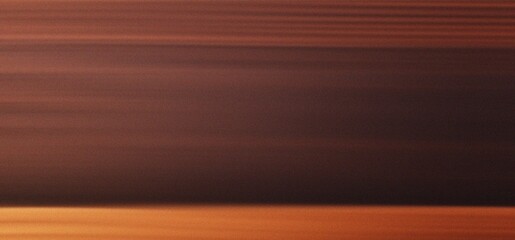 Horizontal gradient of dark brown and orange stripes with subtle texture abstract background
