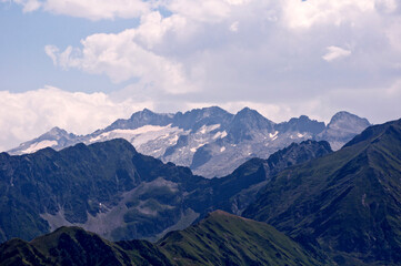 Alpine Landscape of Bagn&egrave;res-de-Luchon