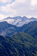 Fototapeta premium Alpine Landscape of Bagnères-de-Luchon