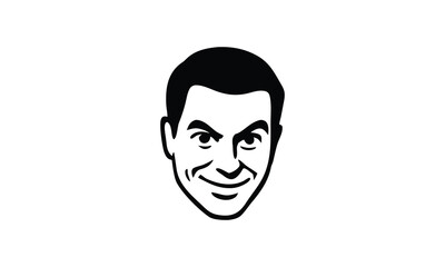 Funny Cartoon Man SVG