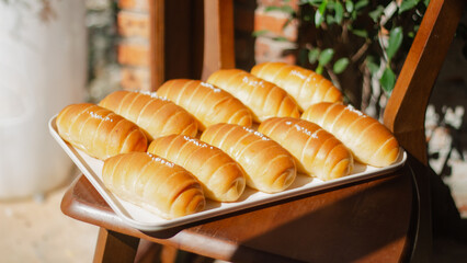 bread rolls, Shio Pan, Japanese salted butter rolls