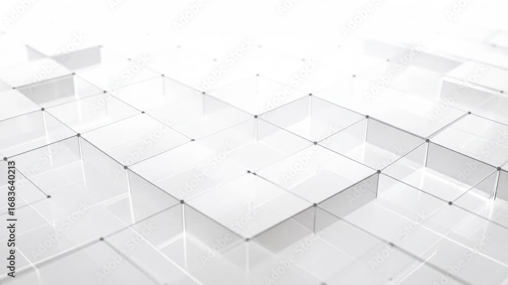 Poster abstract white grid background with geometric pattern modern design and minimalist style perfect for
