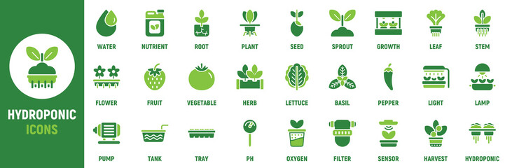 Hydroponic icons.eps