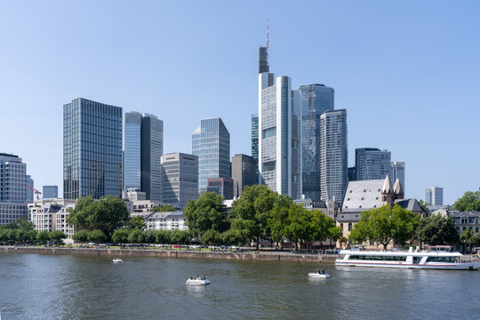 Frankfurt am Main Bankenviertel, Hesse, Germany