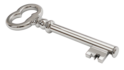 3D rendered antique key