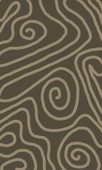 Minimal abstract image for printing. Picture for modern interiors. The picture is painted by hand on a tablet. © neurostructure