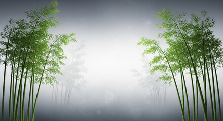 Serene Bamboo Grove