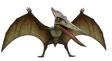 Fototapeta premium Anatomically Accurate Pterosaur Render for Medical and Biological Research Visualization