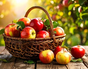 basket of apples