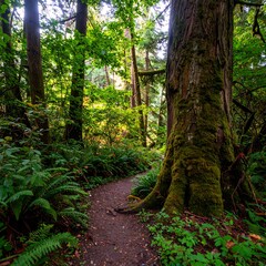 Lush forest path (4)