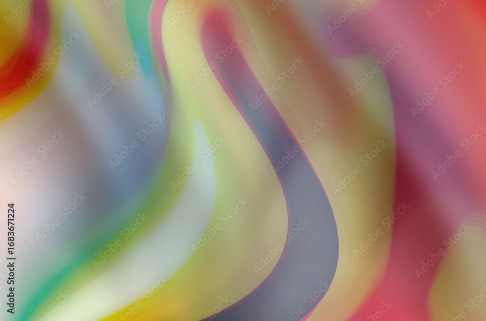 Aufkleber colorful abstract background with smooth textures and geometric patterns, featuring vibrant gradient