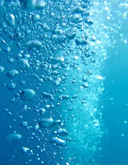 Underwater bubbles rising (1)
