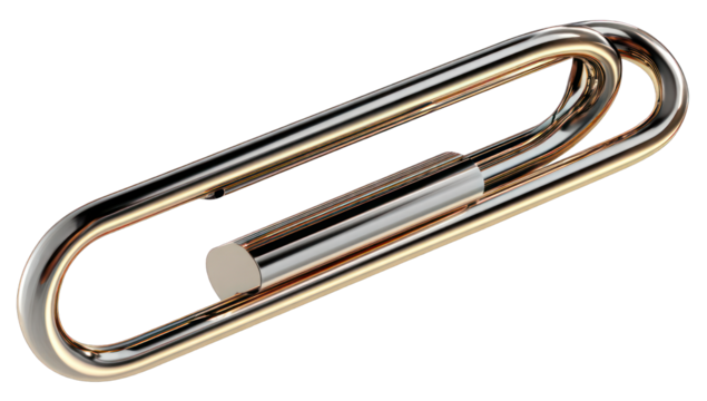 Geometric metal clasp