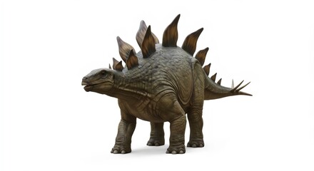 Fototapeta premium Stegosaurus Isolated 