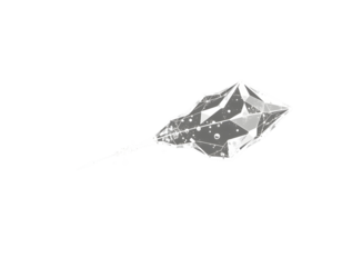 Abstract Crystal Structure with Connected Nodes