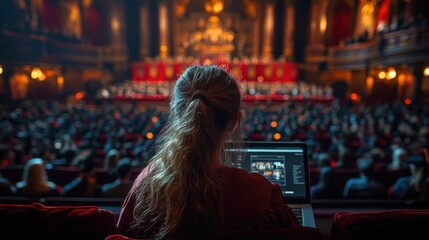 Live performance streaming.  Attentive user recording
