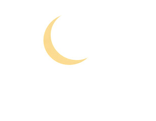 Crescent Moon in the Sky