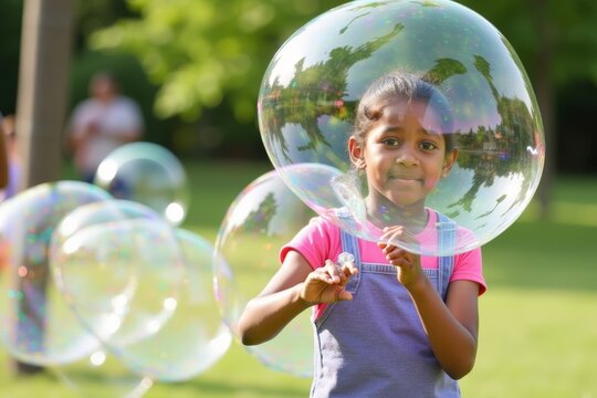 Fun for African-American Families in the Park: Bubble Blast for Kids