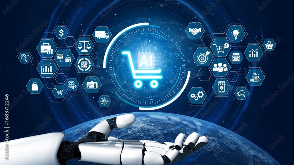 Poster ai transforms ecommerce by enabling smart product recommendations, ai automated shopping decisions, 
