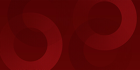 Red abstract background. Dynamic shapes modern wallpaper simple design