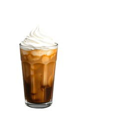 Iced Coffee with Whipped Cream