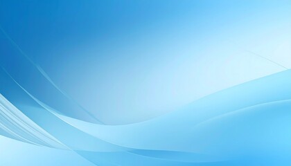 Abstract blue wave background with smooth gradients and flowing motion