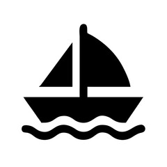 boat icon vector illustration